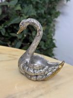 Sehr kleine Metallschwanenfigur (4445) – Bild 5