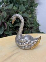 Sehr kleine Metallschwanenfigur (4445) – Bild 6