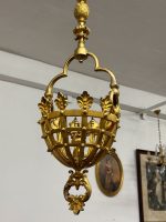 Lampa, Gāzes Lustra, Liela Izmēra, Ļoti Smaga (4867) - Image 3