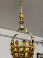 Lampa, Gāzes Lustra, Liela Izmēra, Ļoti Smaga (4867) - Image 5