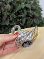 Sehr kleine Metallschwanenfigur (4445) – Bild 8