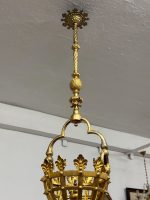 Lampa, Gāzes Lustra, Liela Izmēra, Ļoti Smaga (4867) - Image 6