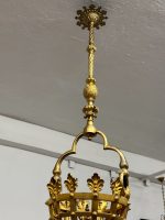 Lampa, Gāzes Lustra, Liela Izmēra, Ļoti Smaga (4867) - Image 9