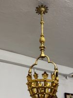 Lampa, Gāzes Lustra, Liela Izmēra, Ļoti Smaga (4867) - Image 10