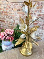 Extra Large Metal Lamp with Flowers (3315) - Image 4