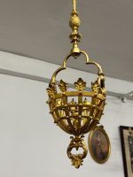 Lampa, Gāzes Lustra, Liela Izmēra, Ļoti Smaga (4867) - Image 8