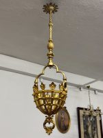 Lampa, Gāzes Lustra, Liela Izmēra, Ļoti Smaga (4867)