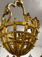 Lampa, Gāzes Lustra, Liela Izmēra, Ļoti Smaga (4867) - Image 18