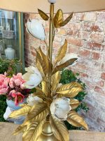 Extra Large Metal Lamp with Flowers (3315) - Image 10