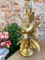 Extra Large Metal Lamp with Flowers (3315) - Image 9