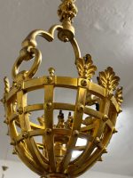 Lampa, Gāzes Lustra, Liela Izmēra, Ļoti Smaga (4867) - Image 15