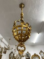 Lampa, Gāzes Lustra, Liela Izmēra, Ļoti Smaga (4867) - Image 12