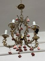 Lampa Ar Puķītēm, Neliela Izmēra, 5 Spuldzes (4870) - Image 2
