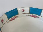 Antīks porcelāna mazgājamās bļodas un krūzes komplekts uz misiņa statīva (5088) - Image 17