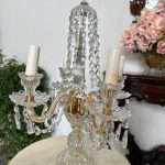 Galda Lampa ar Kristāliem, Vidēja Izmēra (4728)