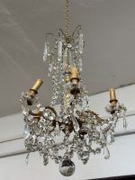 Lampa ar Kristāliem, Vidēja Izmēra, 5 Spuldzes (4974)