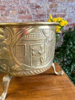 Brass Planter with Lion Masks and Dutch Landscapes — Historicism, England/Netherlands, 19th Century (3880) - Image 16