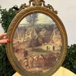 Glezna-Prints, Plastmasas Rāmis, Vidēji Maza Izmēra (4435)