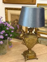 izsmalcināta bronzas lampa, vidēja izmēra, 1 spuldzei (6129) - Image 2