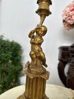 Galda Lampu Pāris ar Eņģeļa Figūrām, Neliela Izmēra (4661) - Image 8