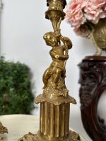 Galda Lampu Pāris ar Eņģeļa Figūrām, Neliela Izmēra (4661) - Image 11