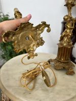 Galda Lampu Pāris ar Eņģeļa Figūrām, Neliela Izmēra (4661) - Image 16