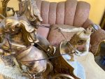 Liela, porcelāna figūra ar zirgiem un zelta krāsas detalizāciju (675) - Image 12