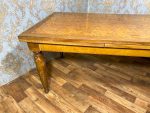 Izvelkams Galds ar Karelijas Bērza Masāra Virsmu — Art Deco, Francija/Beļģija, 20.gs. sāk. (554) - Image 5