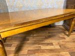 Izvelkams Galds ar Karelijas Bērza Masāra Virsmu — Art Deco, Francija/Beļģija, 20.gs. sāk. (554) - Image 10