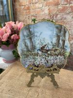 Porcelāna Šķīvis ar Putnu, Maza Izmēra (3314)