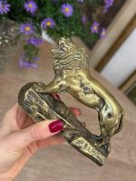 Bronzas Figūra, Lauva ar parakstu, maza izmēra (6115) - Image 2