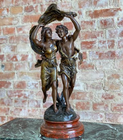 Stor figur "L'orage Par Bruchon"