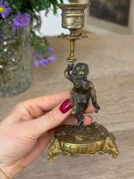 maza izmēra svečturis ar eņģeļa figūru, 1 svecei (6159) - Image 8
