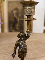 maza izmēra svečturis ar eņģeļa figūru, 1 svecei (6159) - Image 13