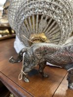 Hunting Dog with Prey — Silver-Colored Metal Figurine, European Animalism, France or Germany, c. 1880–1930, Medium Small Size, Heavy (4420) - Image 6