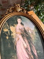 Prints zelta krāsas rāmī, viegls, vidēja izmēra (3885) - Image 11