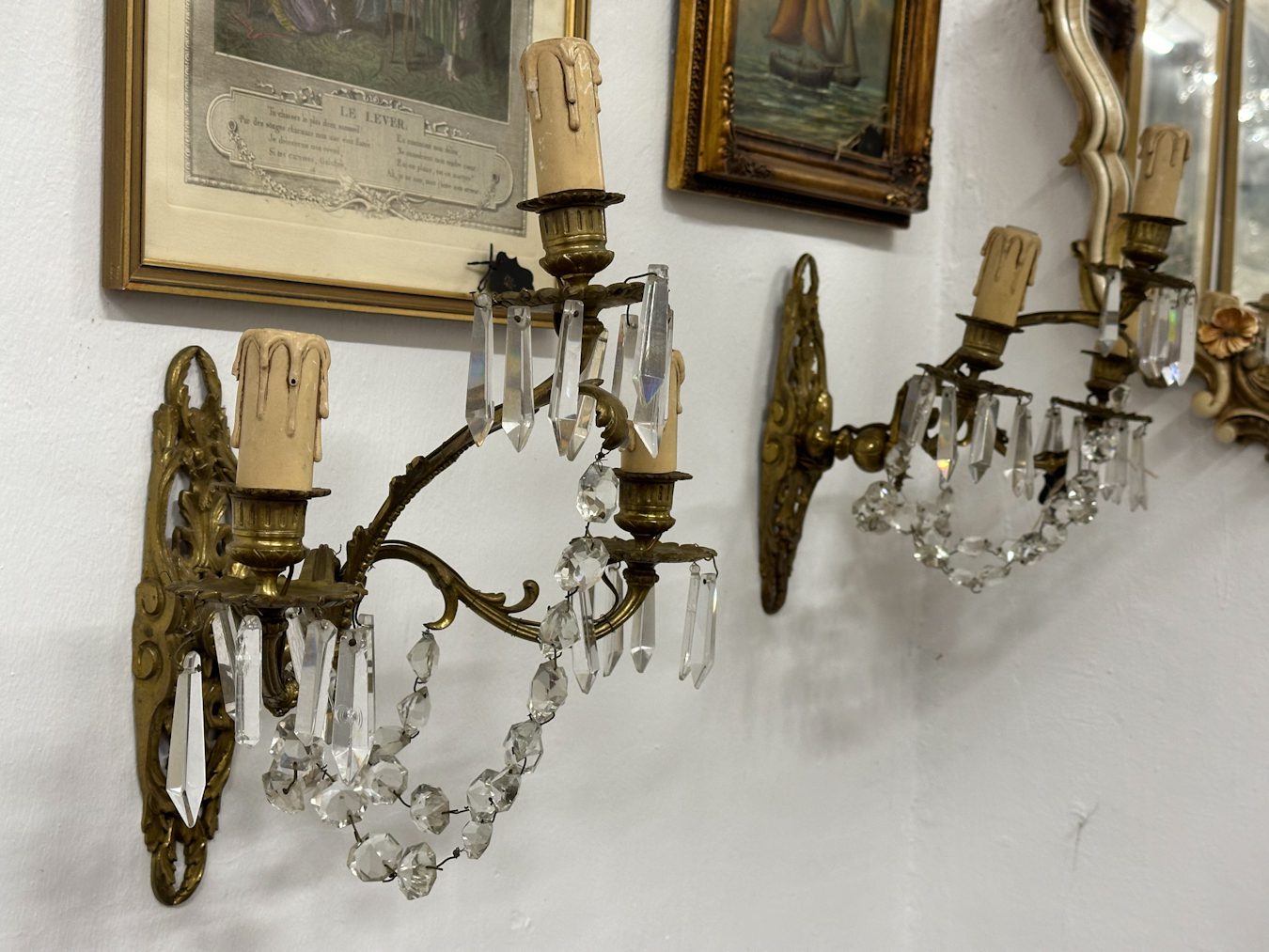 Bra Sienas Lampu Pāris, Vidēji Liela Izmēra (4992) - Image 1