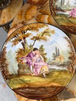 Porcelāna Šķīvju Pāris, Neliela Izmēra (5446) - Image 4