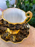 Liela Kŗūze ar Šķīvi, Limoge Porcelāns (3282) - Image 3