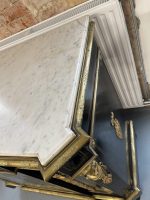 Boulle stila kumode ar bronzas aplikācijām un marmora virsmu — Napoleona III stils, Francija, ap 1860 (3566) Ļoti Liela Izmēra - Image 30
