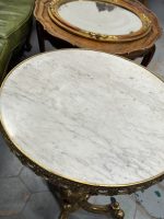 Brass Table with Marble Top, Very Heavy, Medium Size (4443) - Image 18