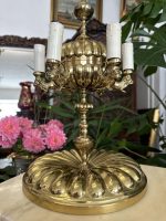 Metalltischlampe, sehr schwer (4384) – Bild 9