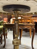 Brass Table with Marble Top, Very Heavy, Medium Size (4443) - Image 21