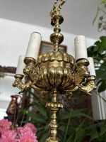 Metalltischlampe, sehr schwer (4384) – Bild 6
