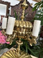 Metalltischlampe, sehr schwer (4384) – Bild 10