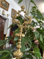 Metalltischlampe, sehr schwer (4384) – Bild 5