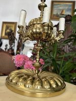 Metalltischlampe, sehr schwer (4384) – Bild 4