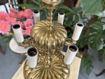 Metalltischlampe, sehr schwer (4384) – Bild 2