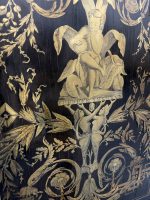 Boulle stila kumode ar bronzas aplikācijām un marmora virsmu — Napoleona III stils, Francija, ap 1860 (3566) Ļoti Liela Izmēra - Image 23