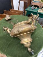 Liela Izmēra, Lampa ar Eņģeļiem, 6 Spuldzes, Smaga (4990) - Image 4